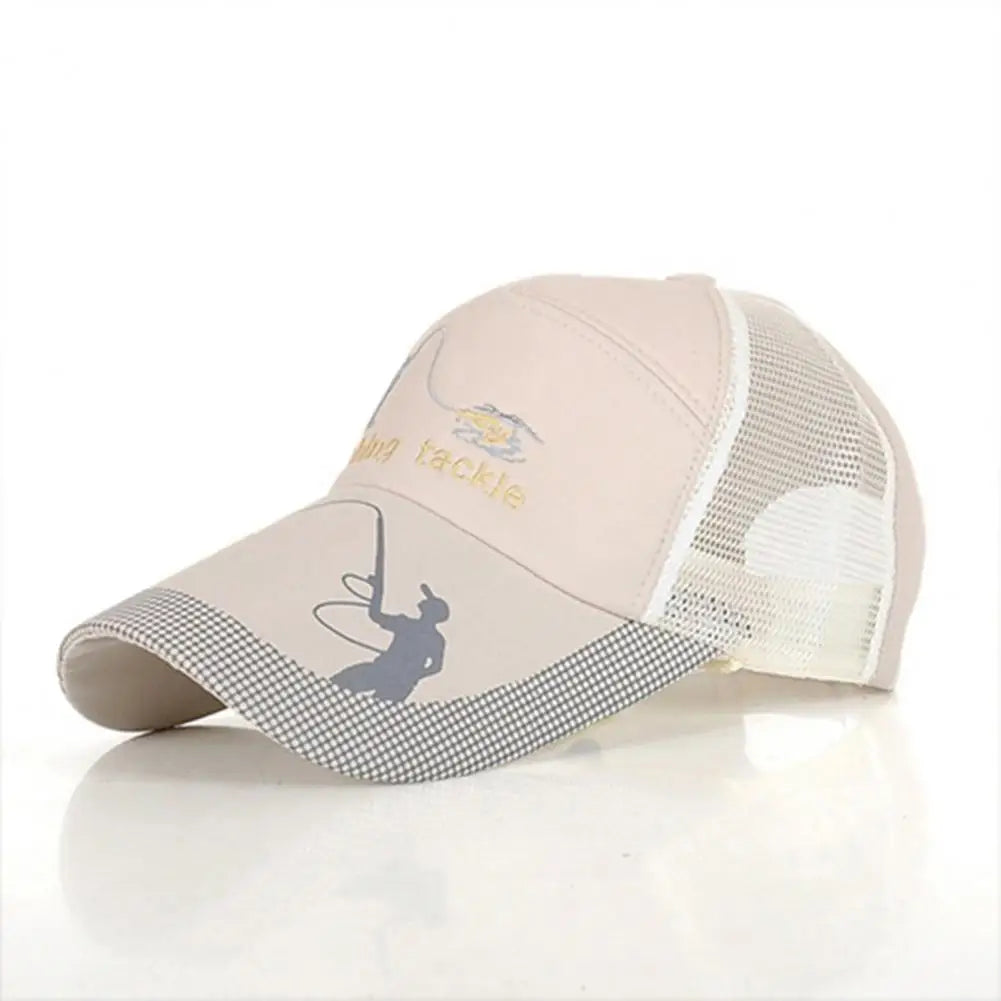 Outdoor Sport Baseball Cap Spring and Summer Men Women Fashion Outdoor Sun Protection Tackle Mesh Baseball Cap Fishing Hat